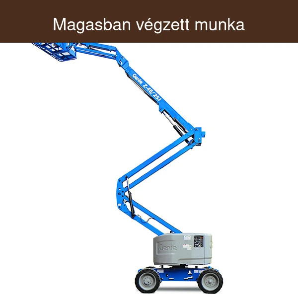 Magasban végzett munka